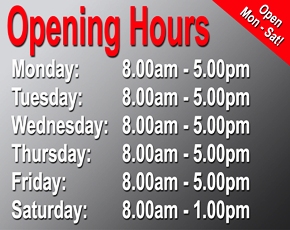 Opening Hours